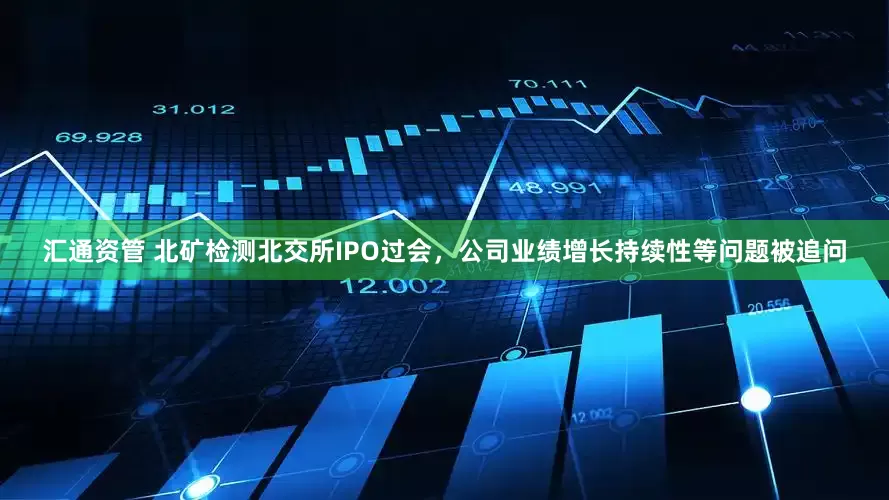 汇通资管 北矿检测北交所IPO过会，公司业绩增长持续性等问题被追问